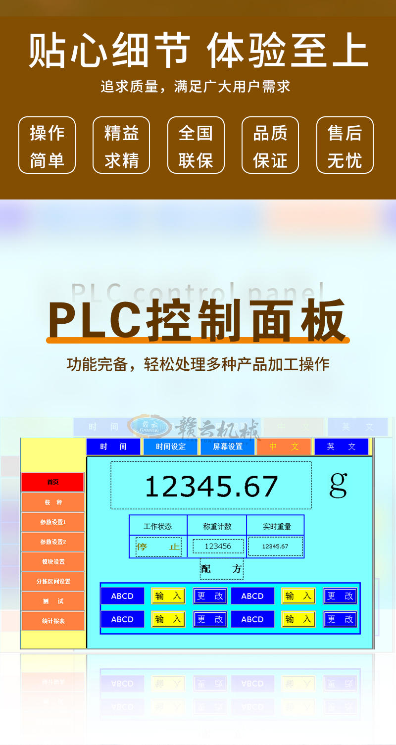 PLC������幦����䣬�p��̎����N�aƷ�ӹ�����